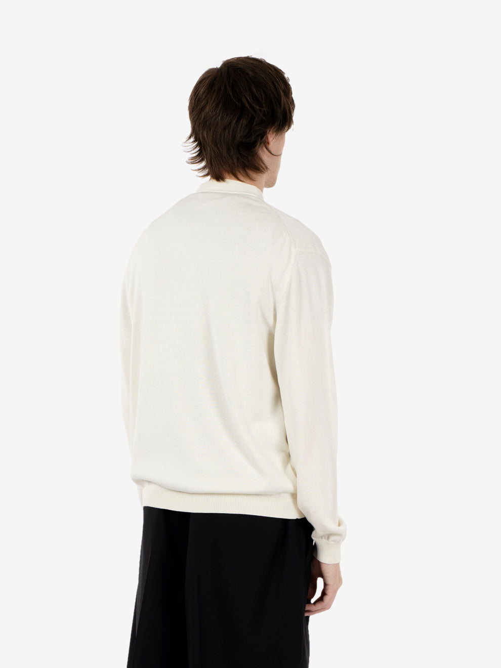 Ecru cotton cardigan