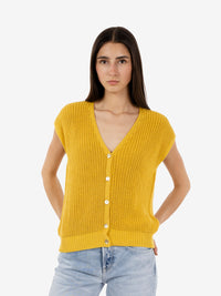Cardigan in maglia sole
