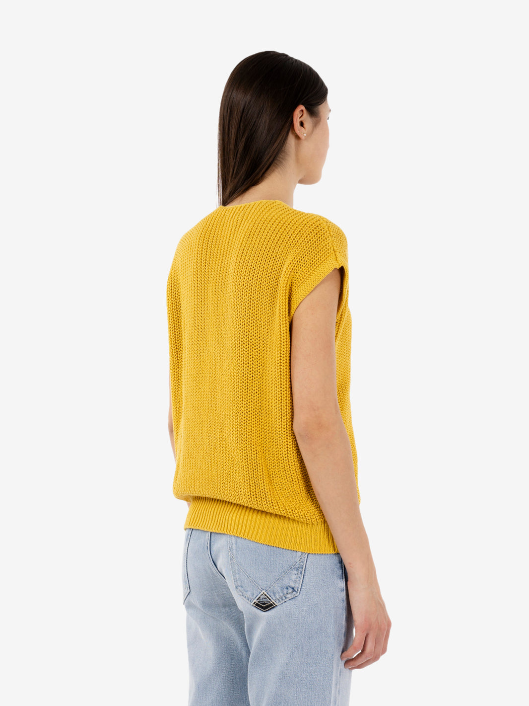 Cardigan in maglia sole