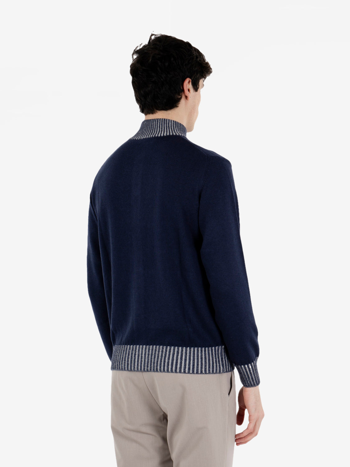 Cardigan in misto cotone vanisè blu
