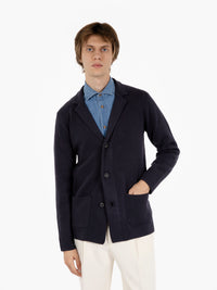 NAVY THREE-BUTTON BLAZER 4050225_205