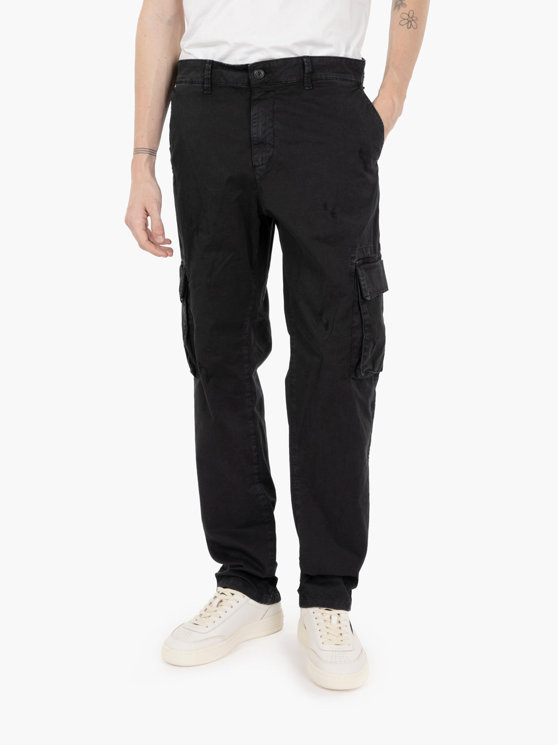 Cargo pant New Fatique black washed