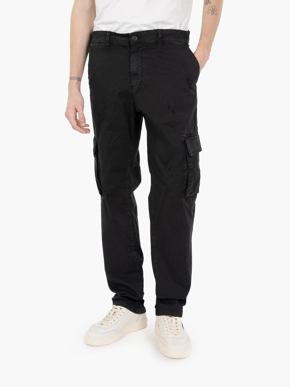 Cargo pant New Fatique black washed