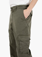 STIMM - Cargo pant New Fatique verde militare