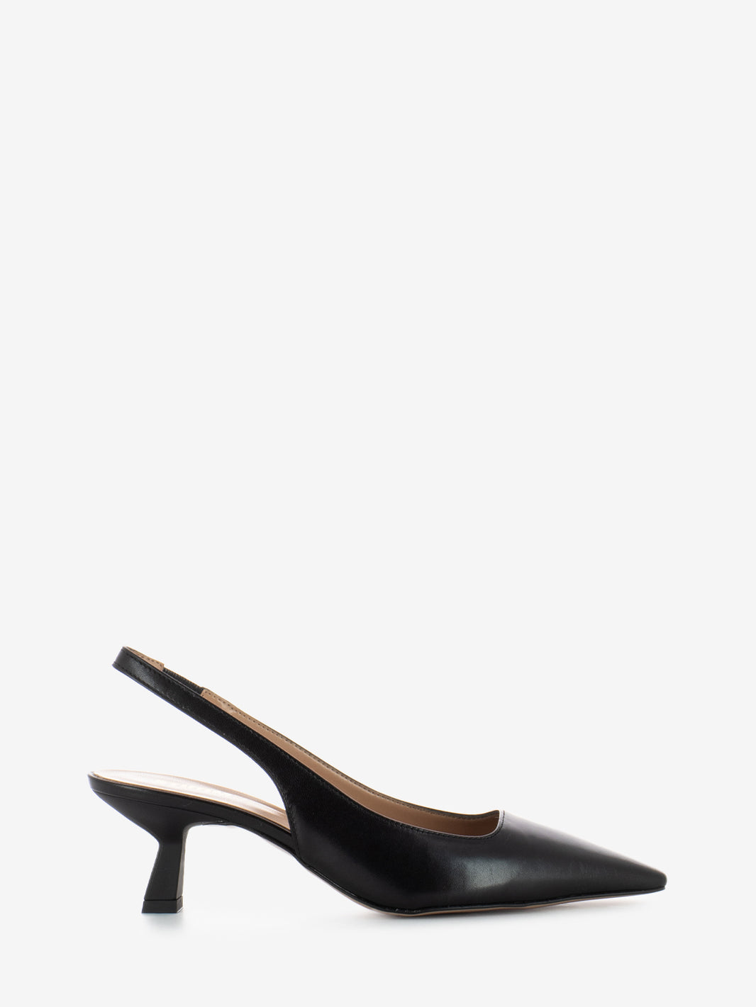 Black pointed Chanel