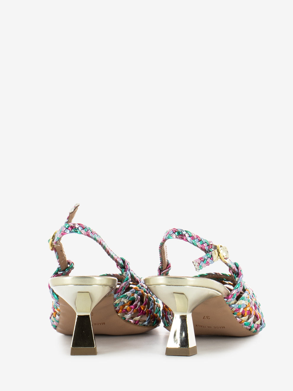 Chanel a rete multicolor