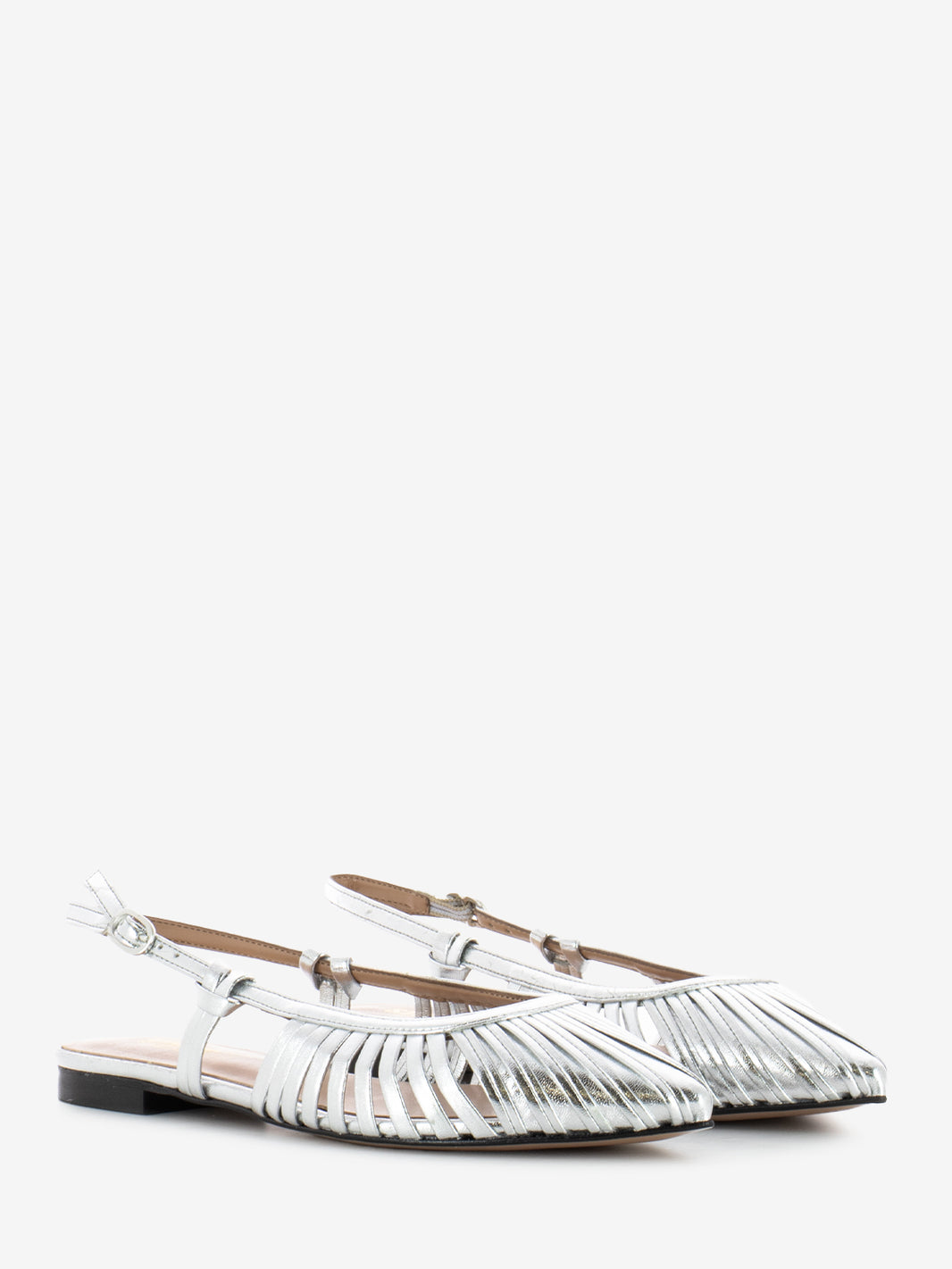 Chanel low silver