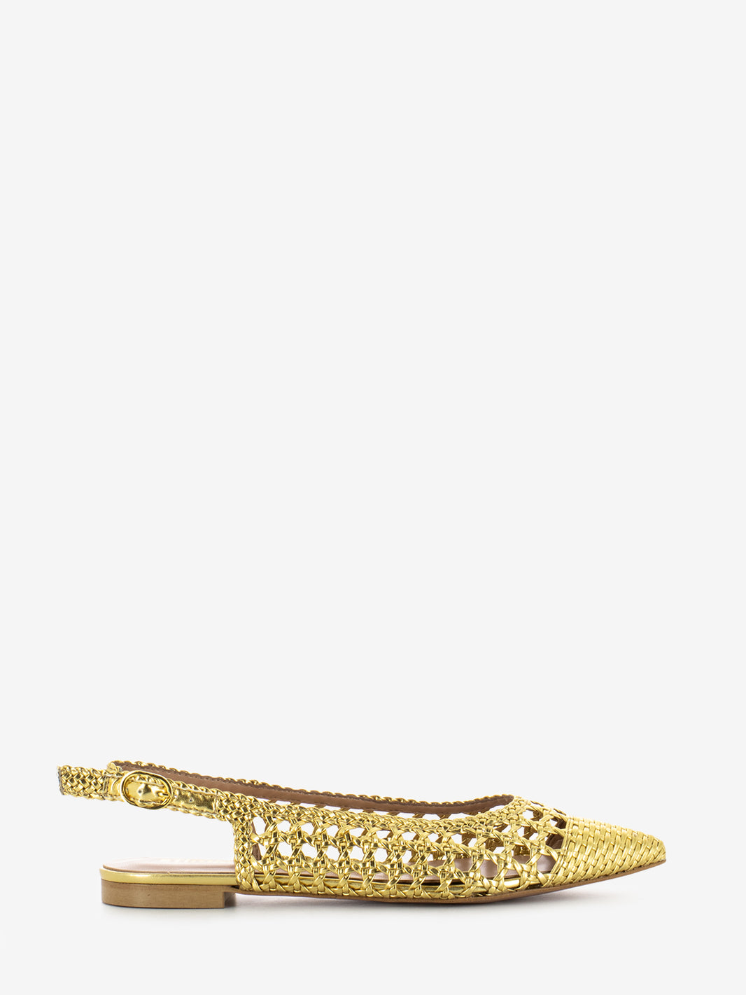 Chanel low gold braid
