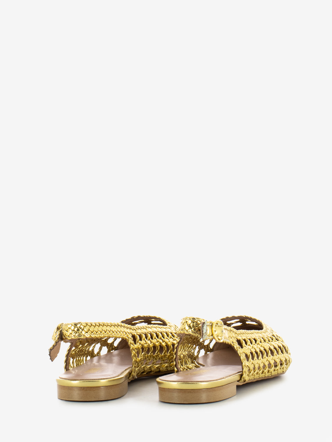Chanel low gold braid