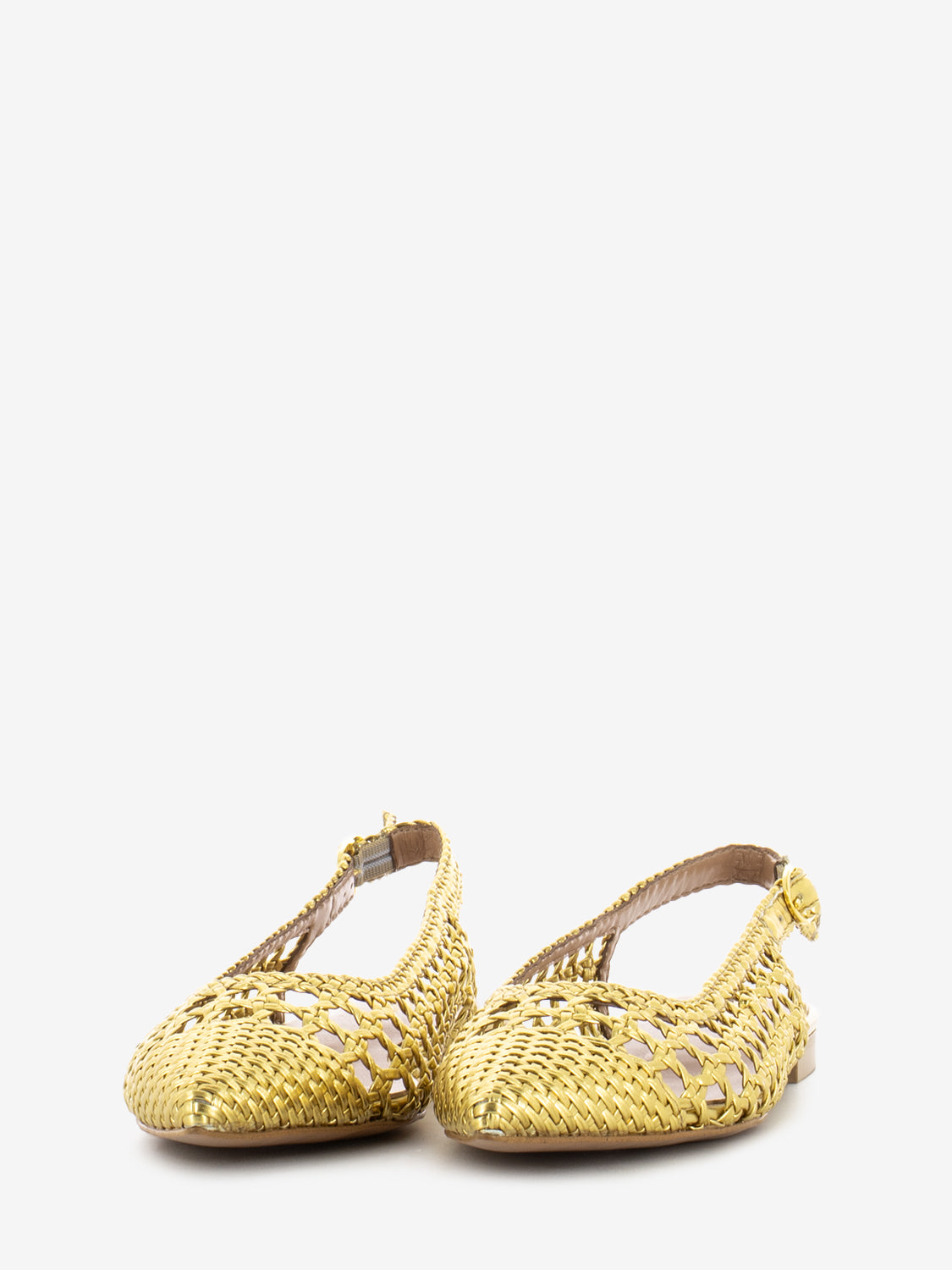 Chanel low gold braid
