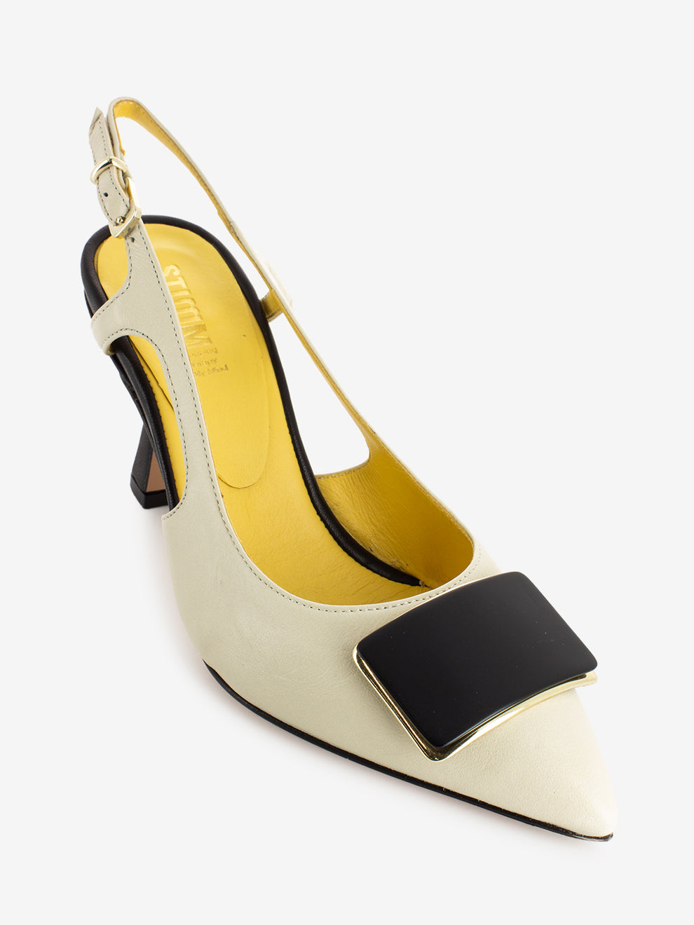 Chanel Claudia 77 milk / black