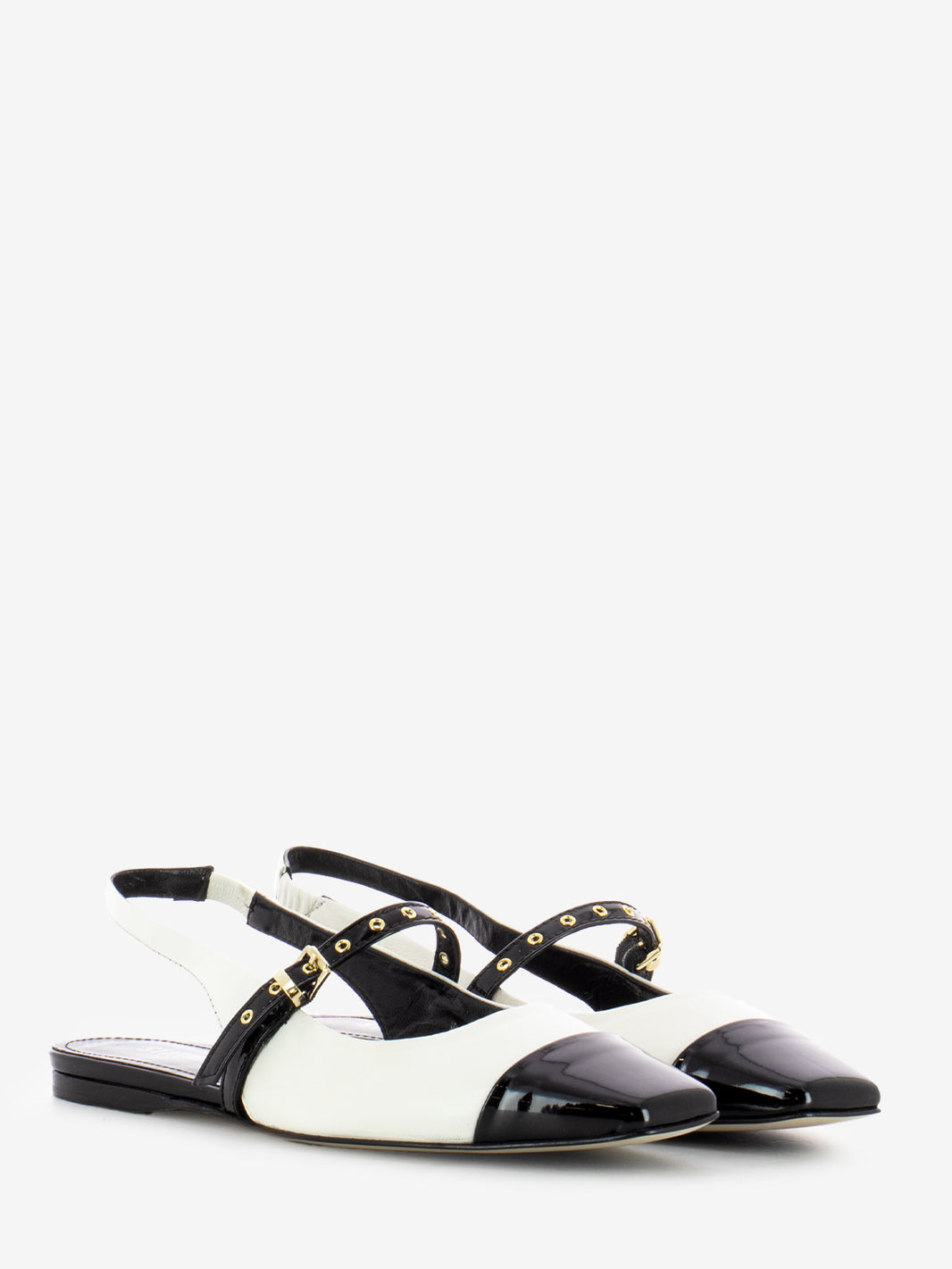 Chanel with shiny tip black / milk