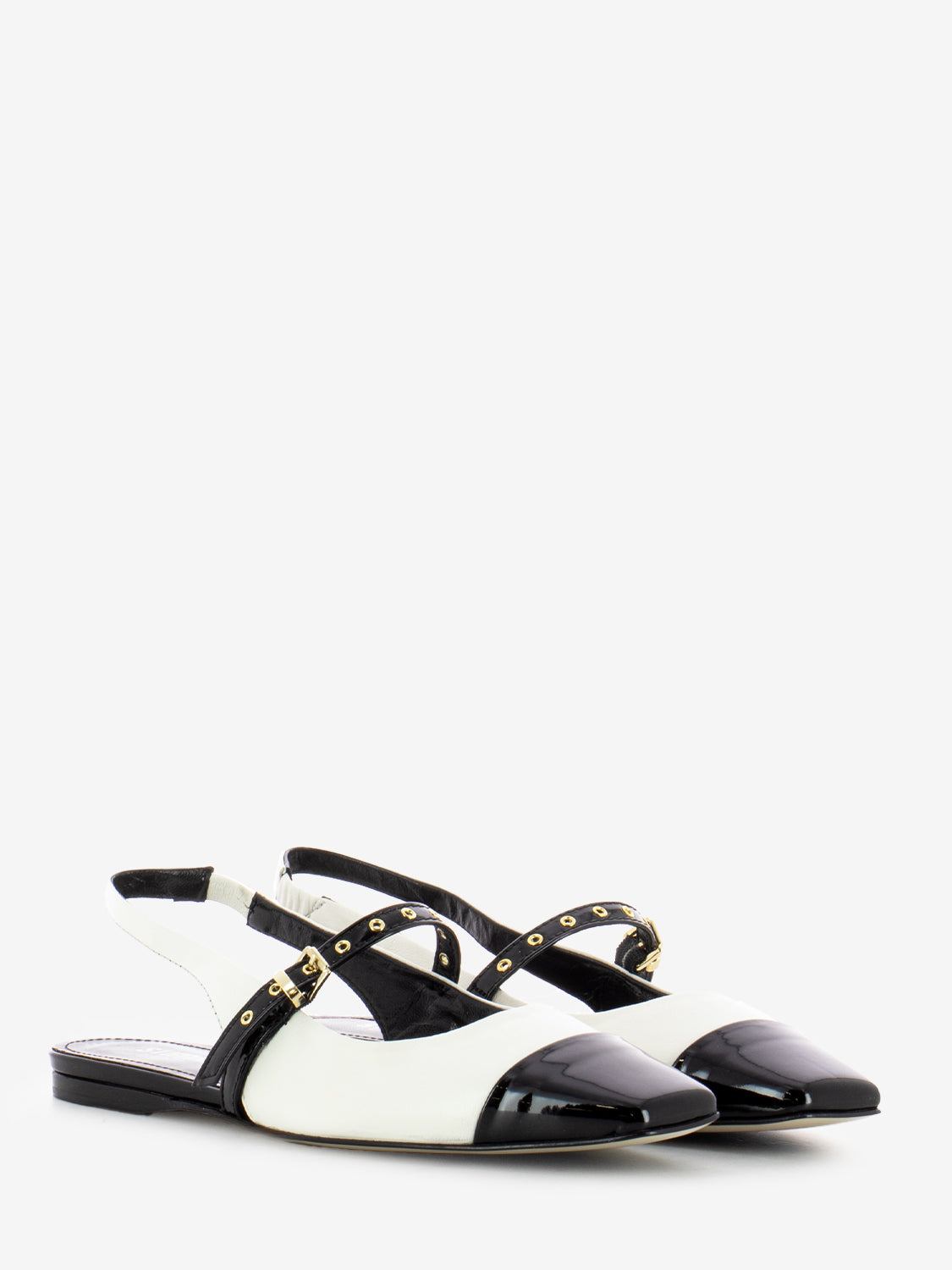 Chanel with shiny tip black / milk