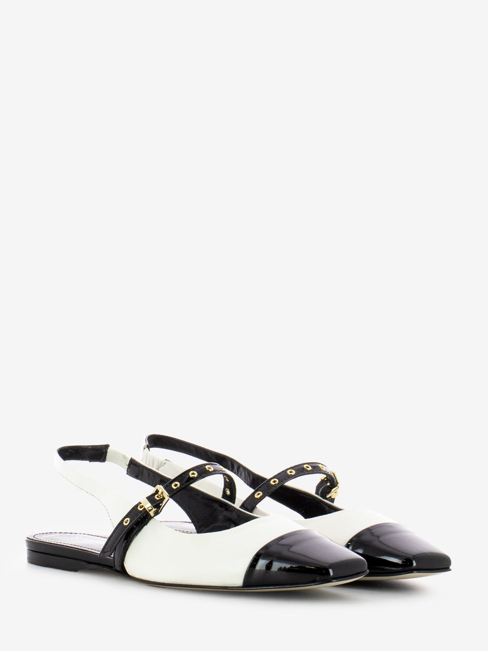 Chanel with shiny tip black / milk