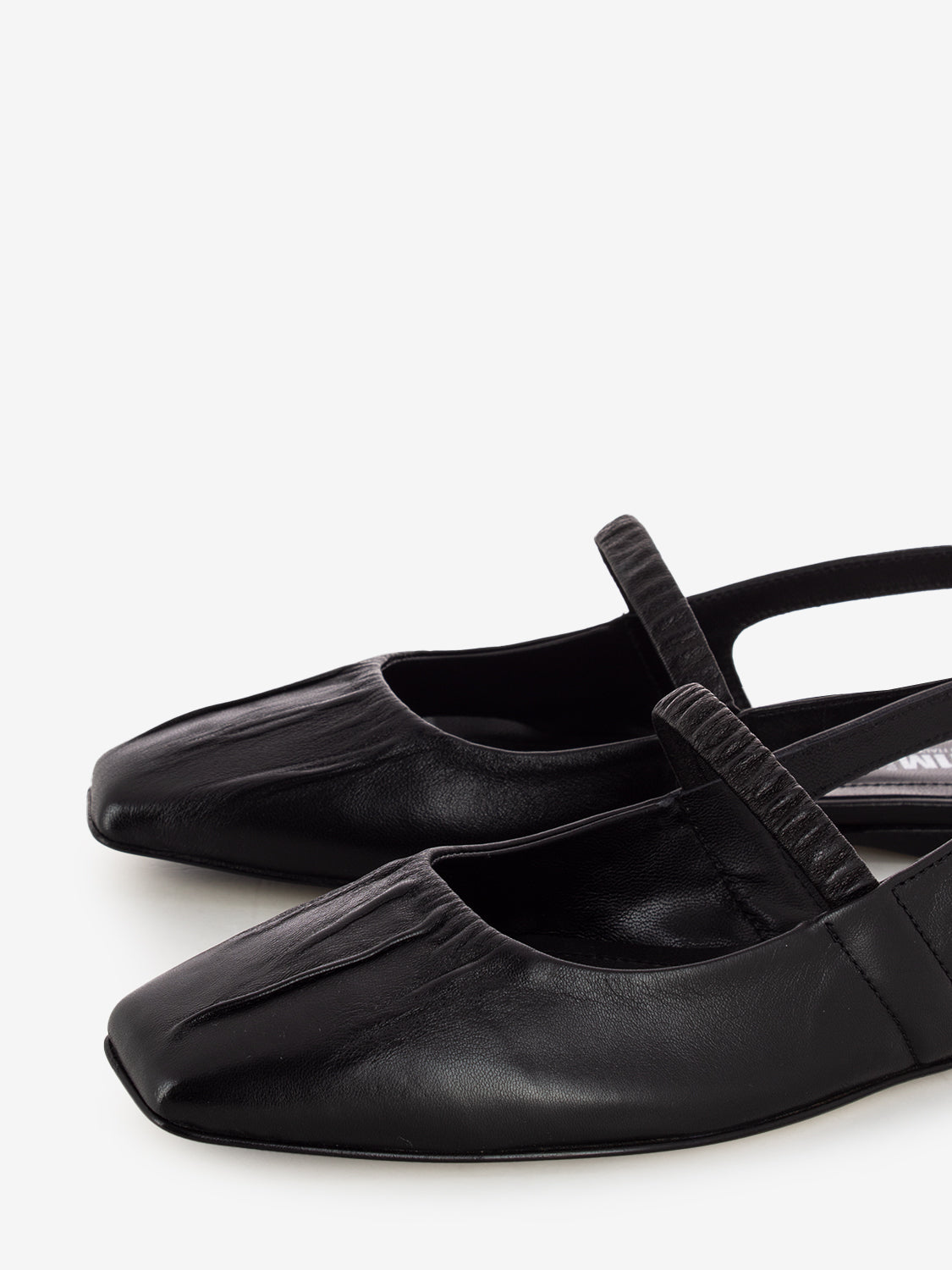 Chanel square toe black