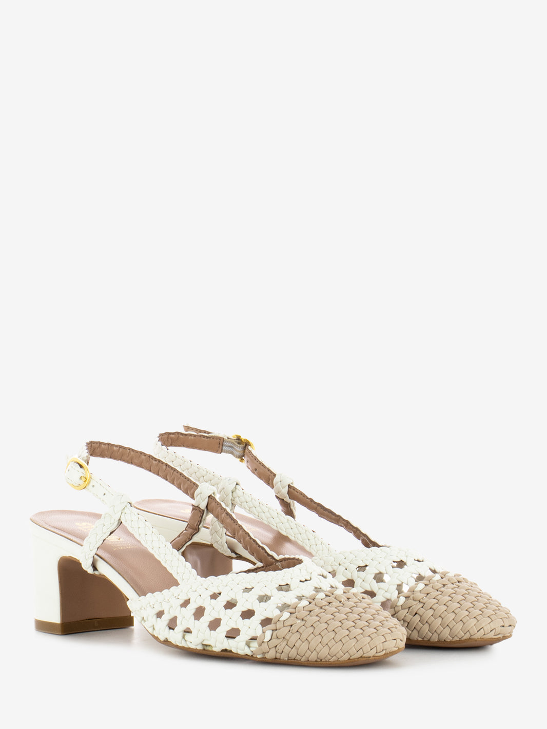 Chanel T45 intreccio latte / beige