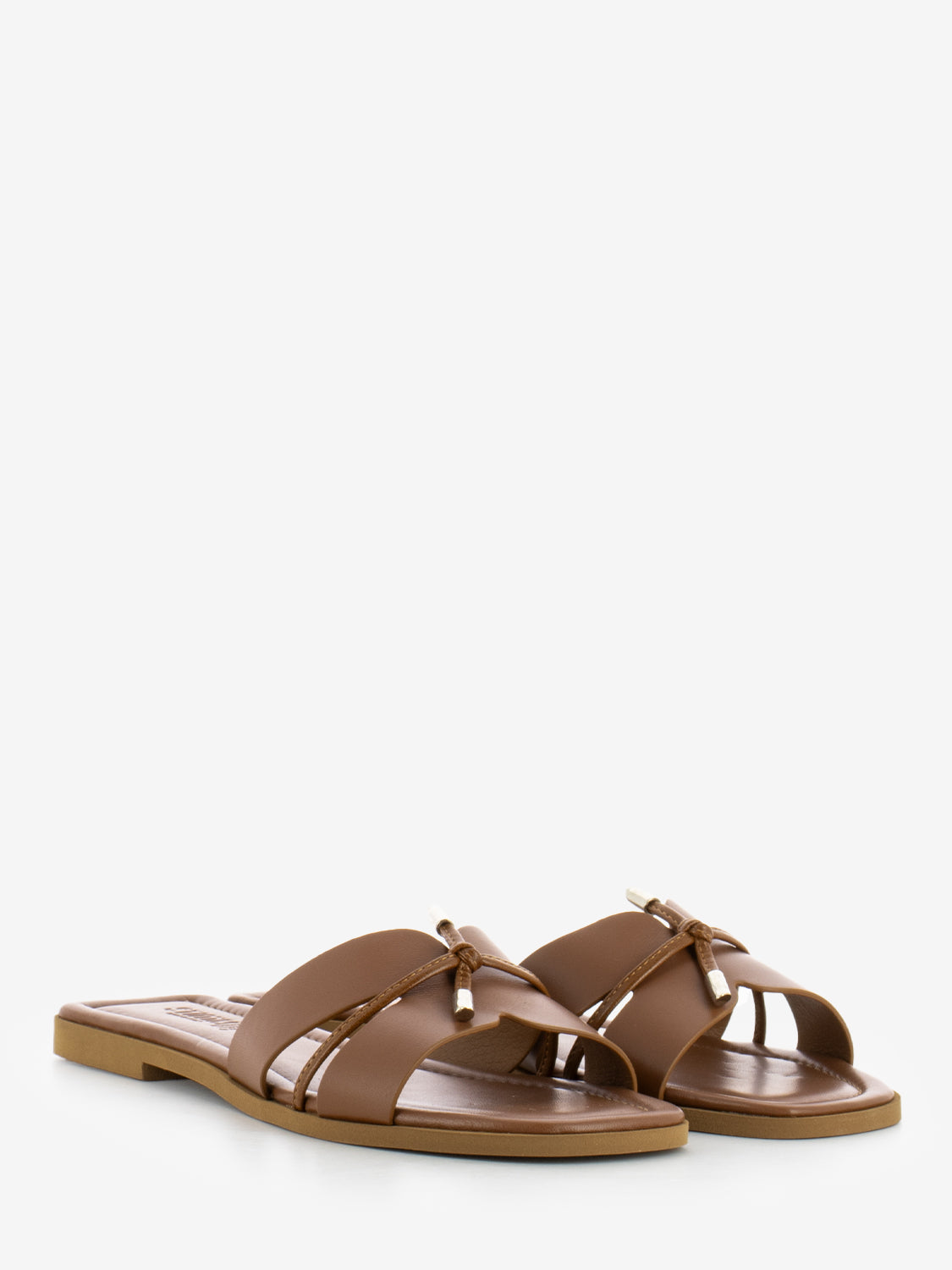 Leather slipper