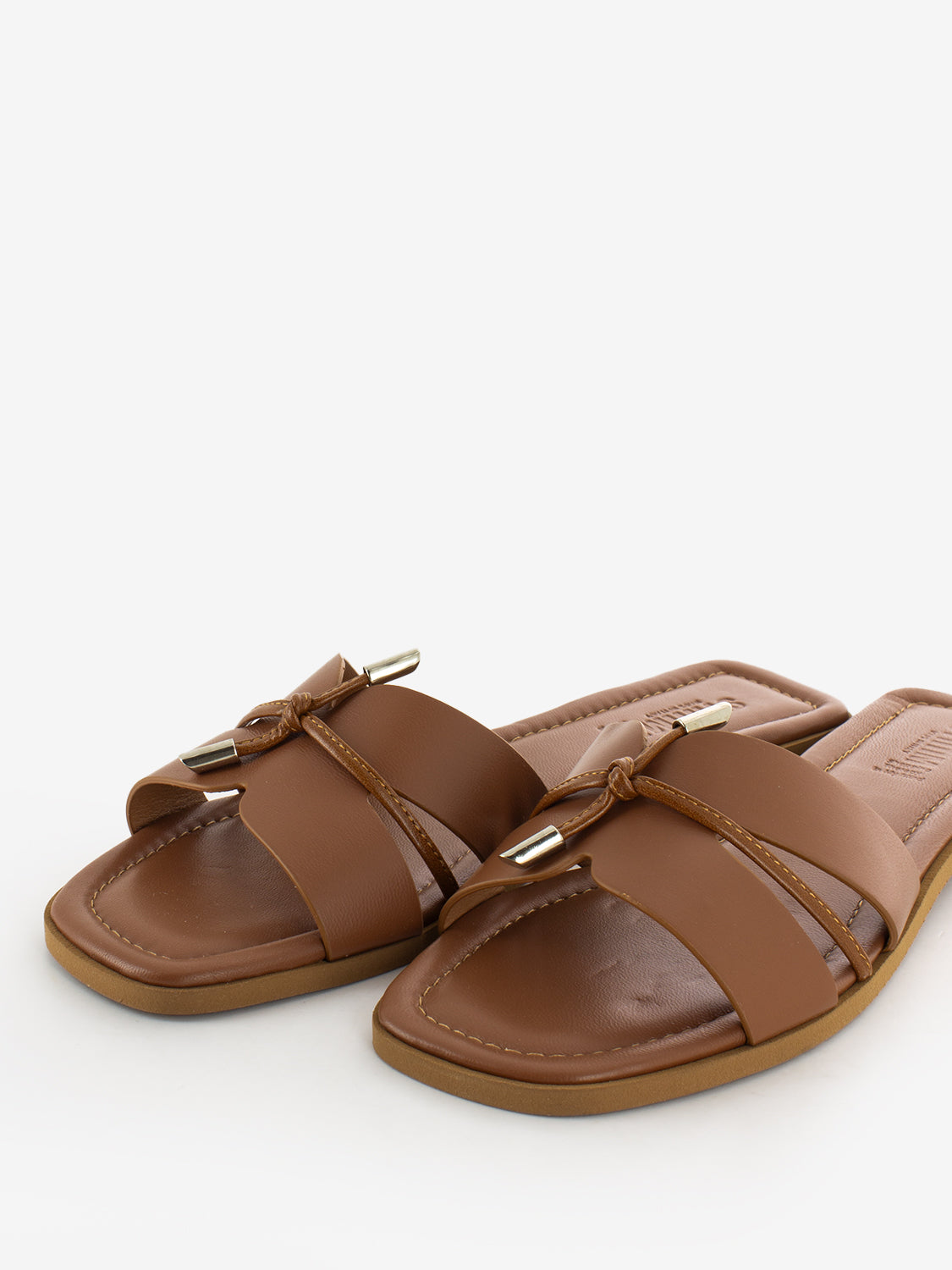Leather slipper