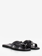 STIMM - Ciabatta in pelle nero