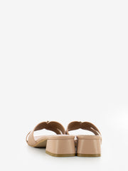 STIMM - Ciabatta in pelle rosa