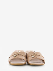 STIMM - Ciabatta in pelle rosa