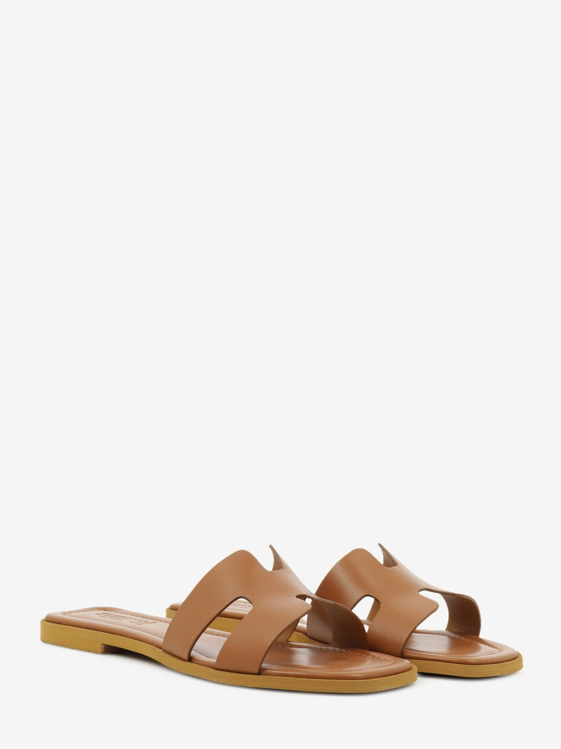 Ciabatta in suede cuoio