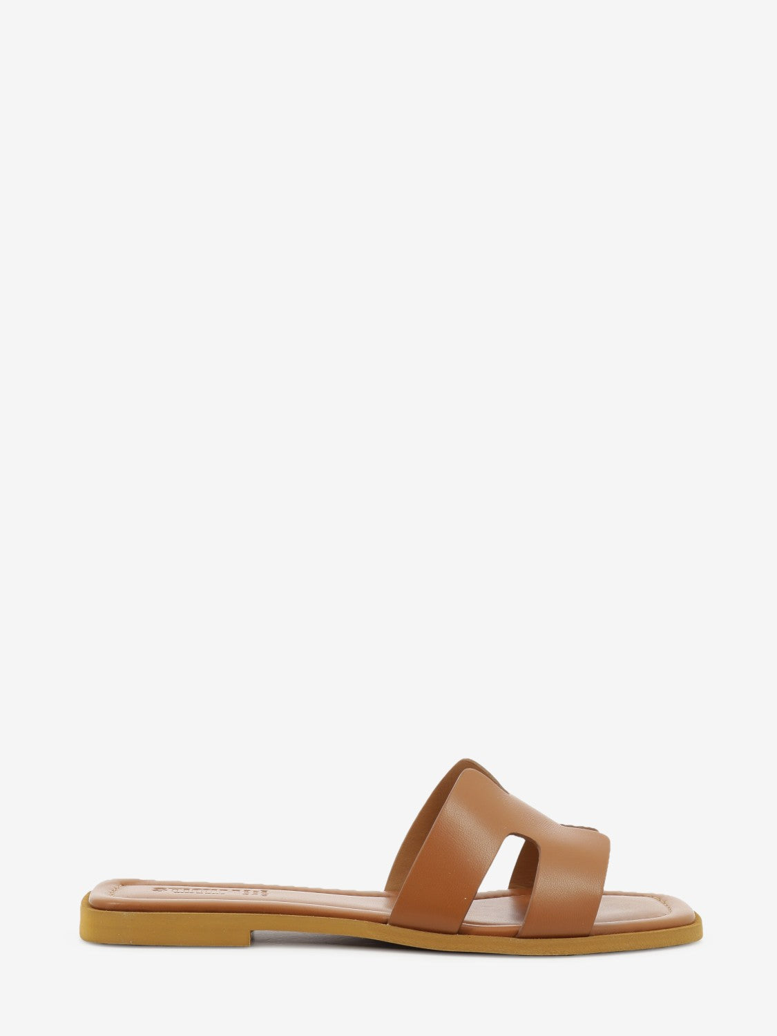 Ciabatta in suede cuoio