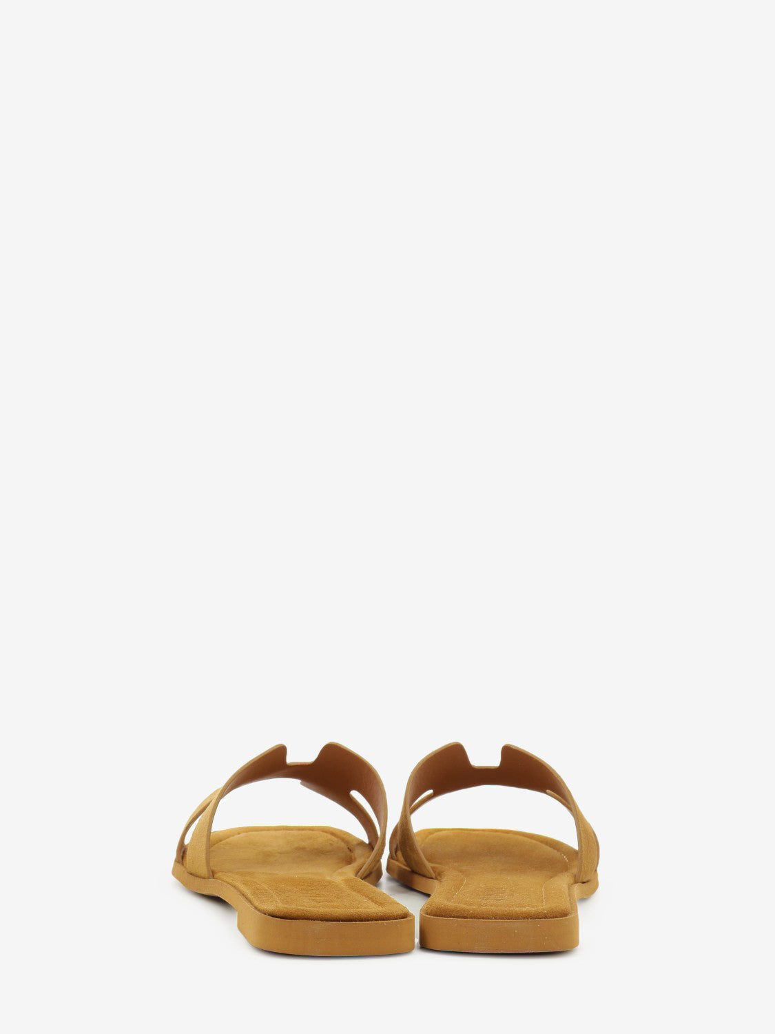 Ciabatta in suede cuoio