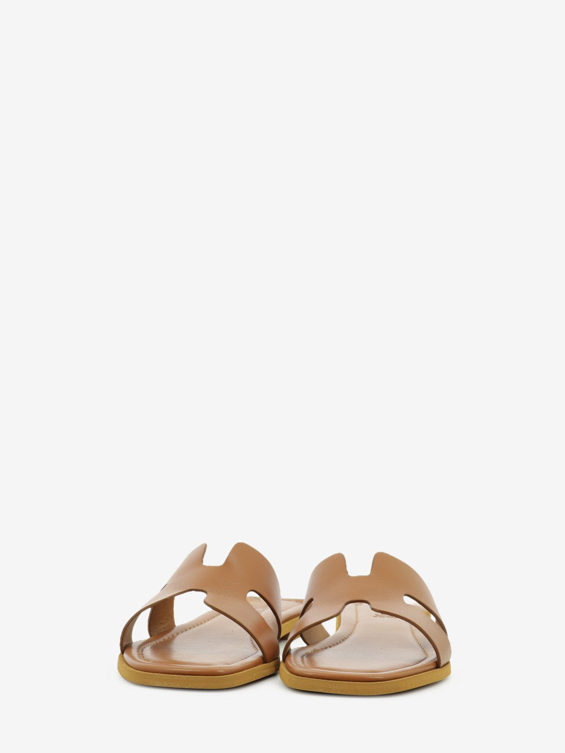 Ciabatta in suede cuoio