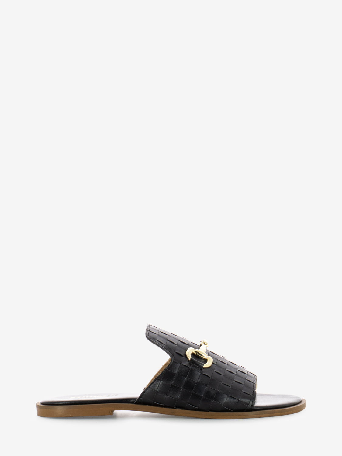 Gold/Black Clamp Slippers