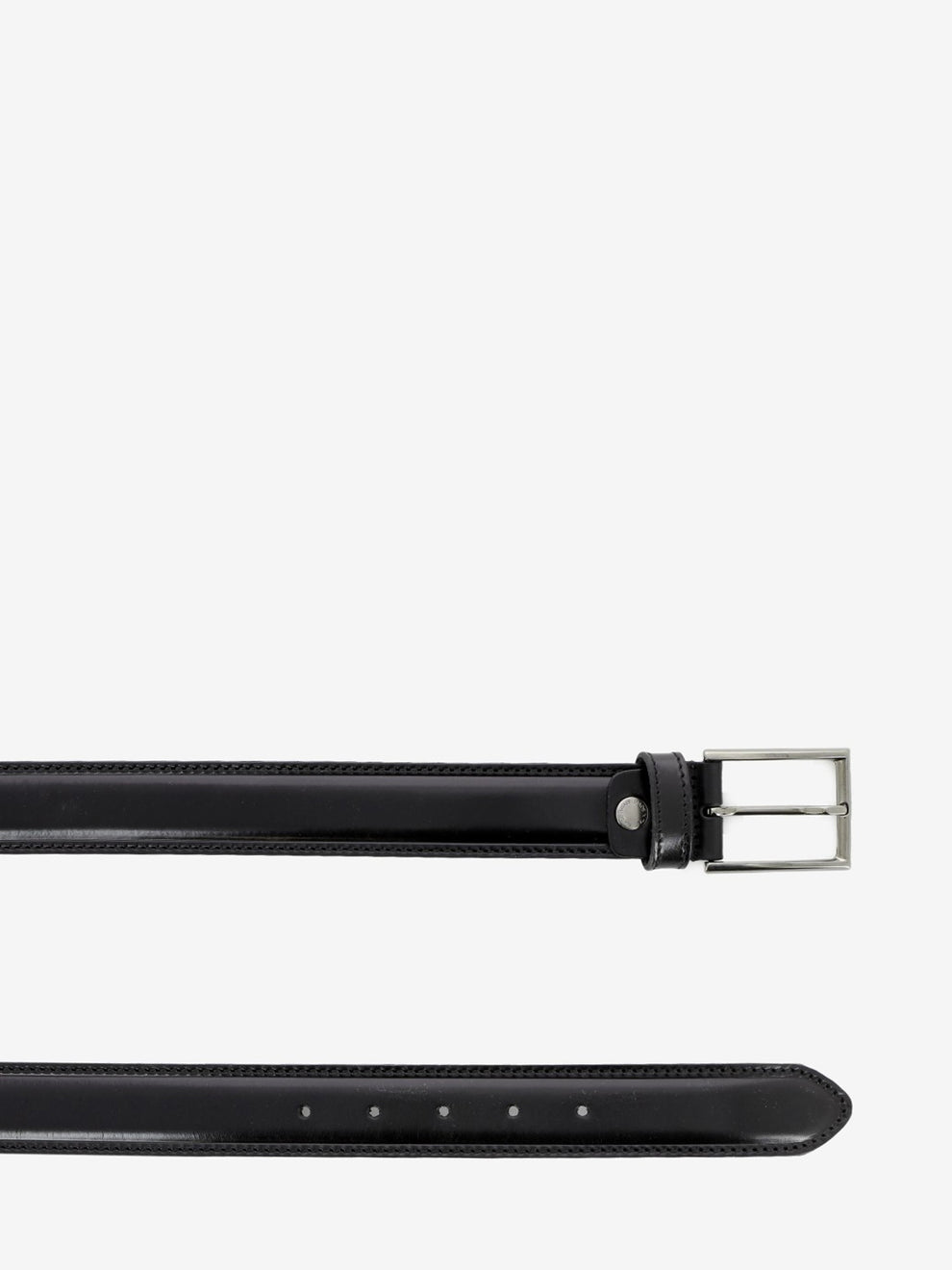 Cintura in pelle nera