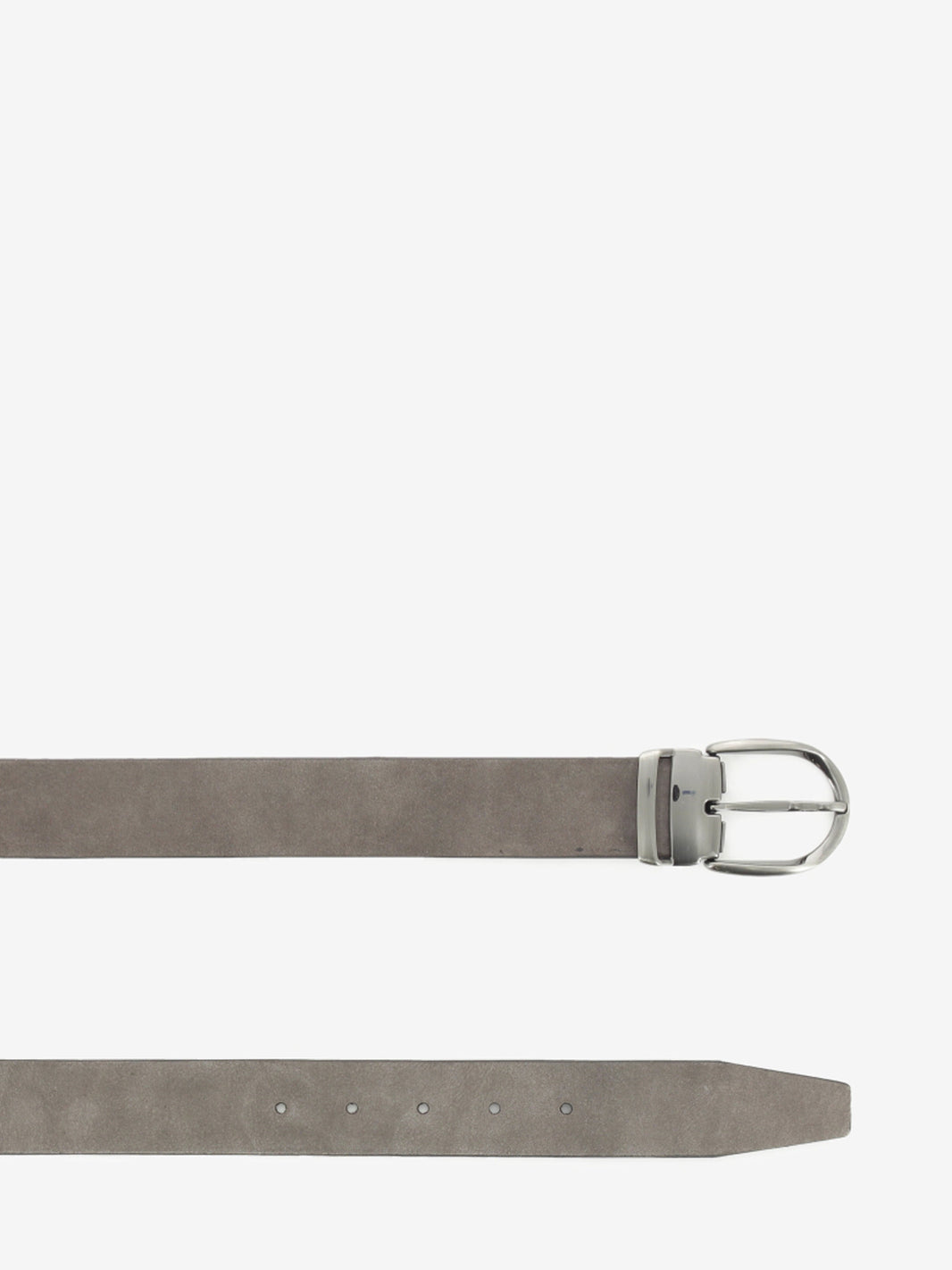 Cintura in suede testa di moro