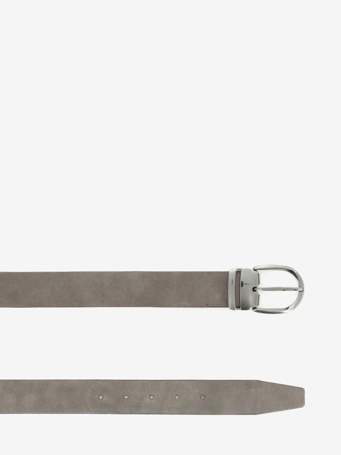 Cintura in suede testa di moro