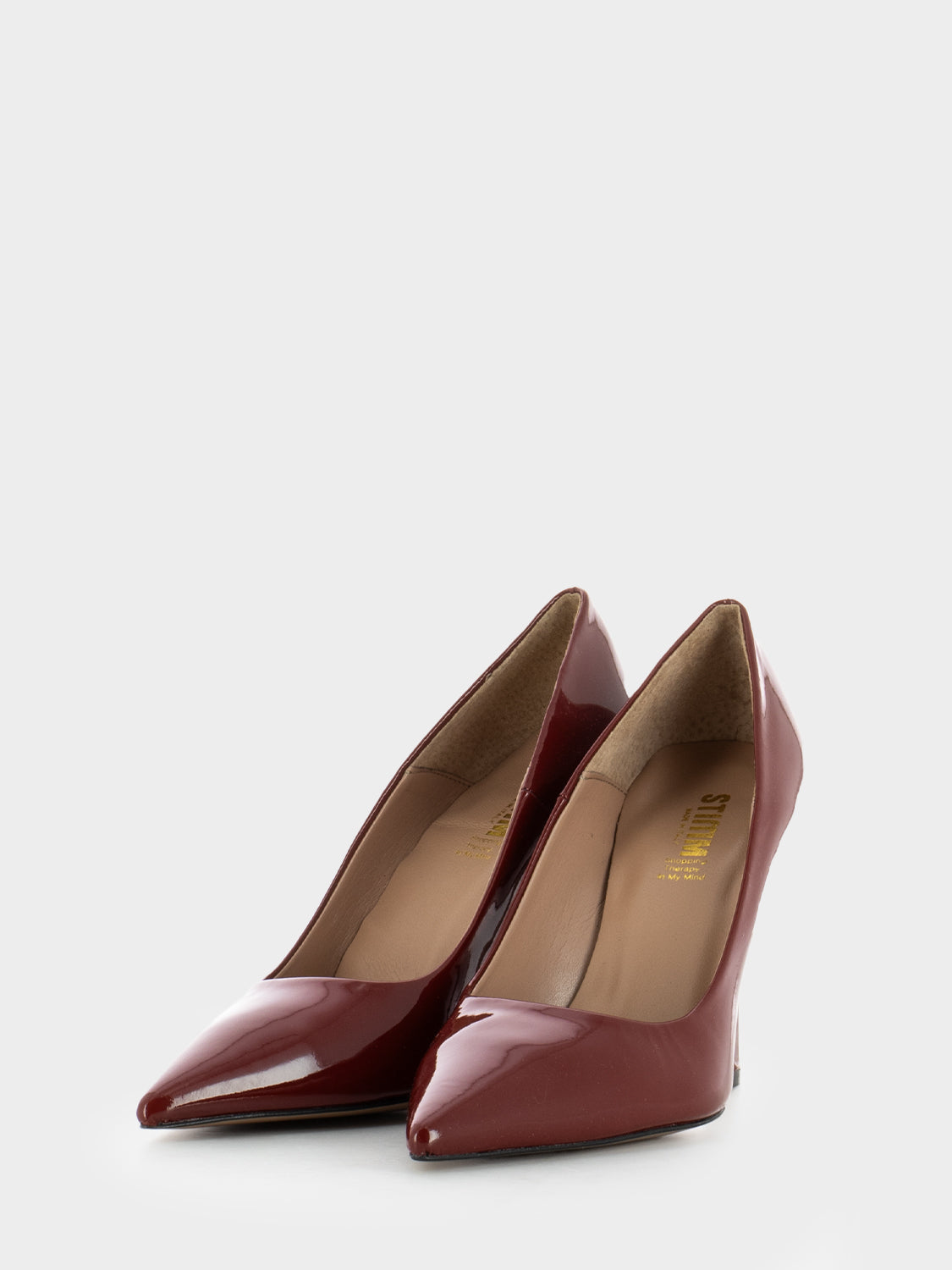 Ruby patent leather décolleté