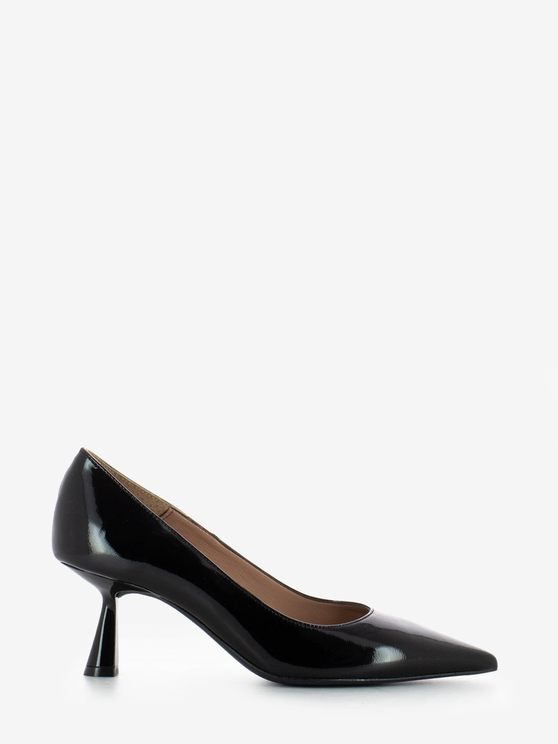 Décolleté vernice nero