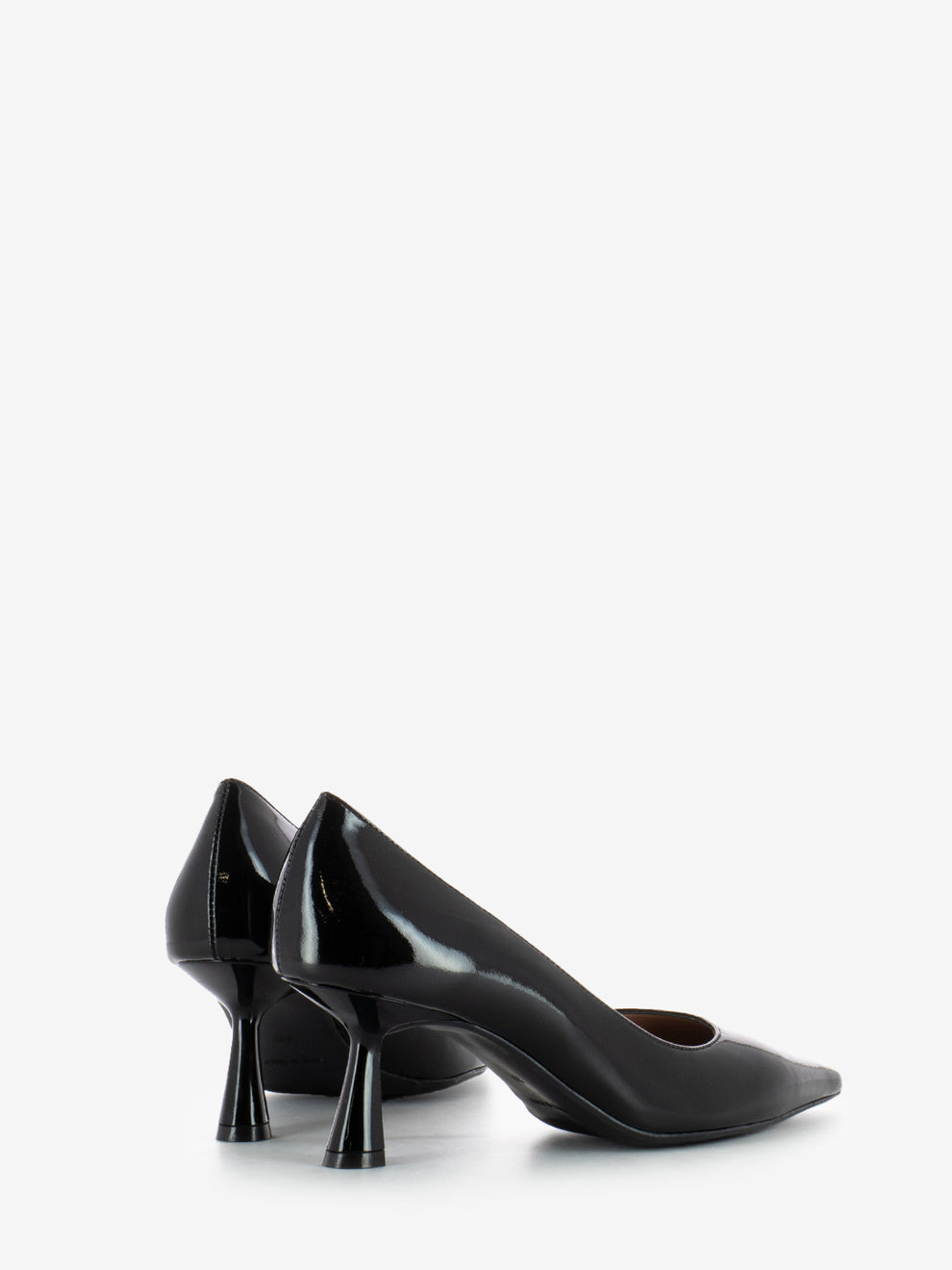 Décolleté vernice nero