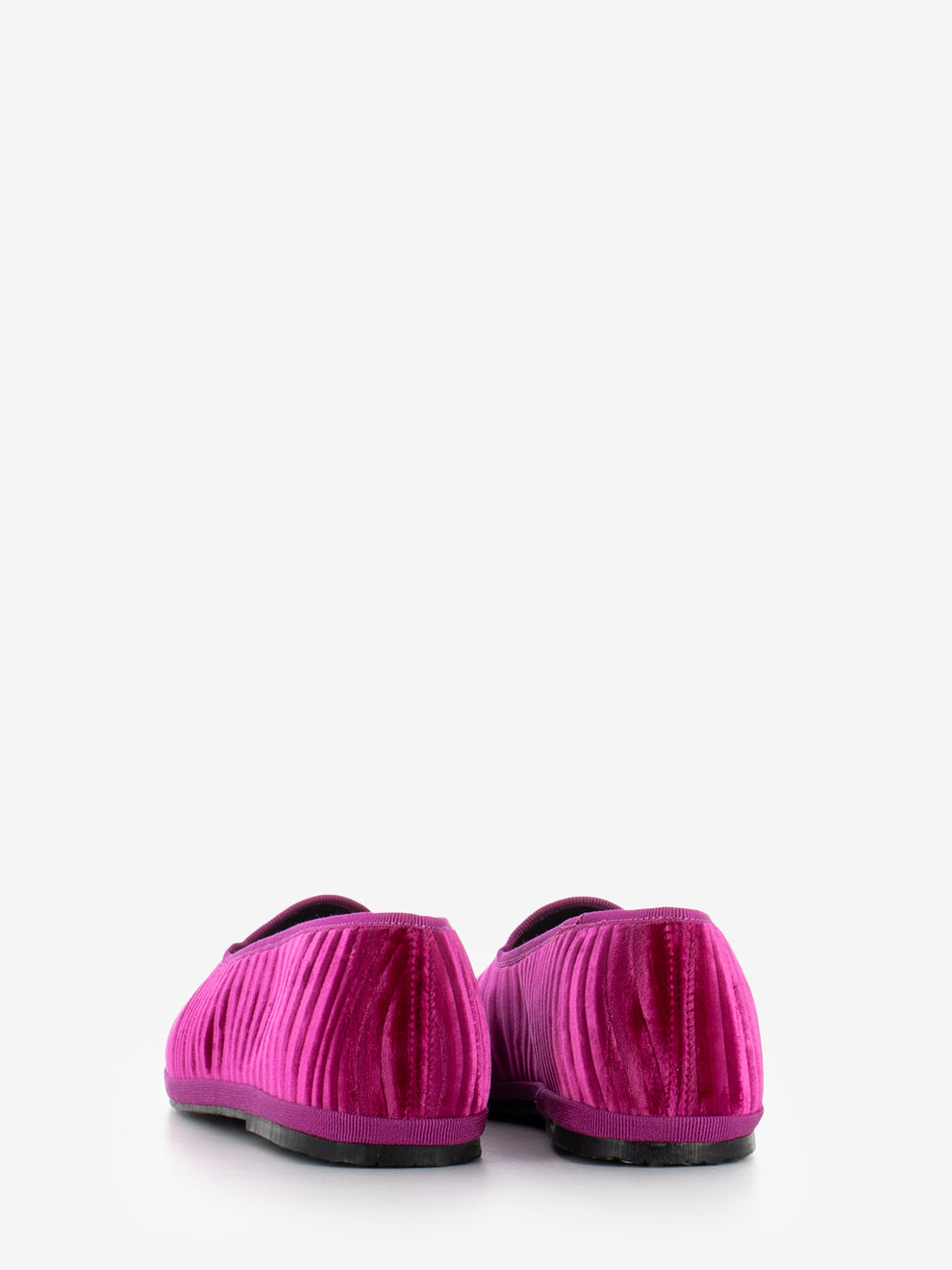 Friulana in velluto fuxia