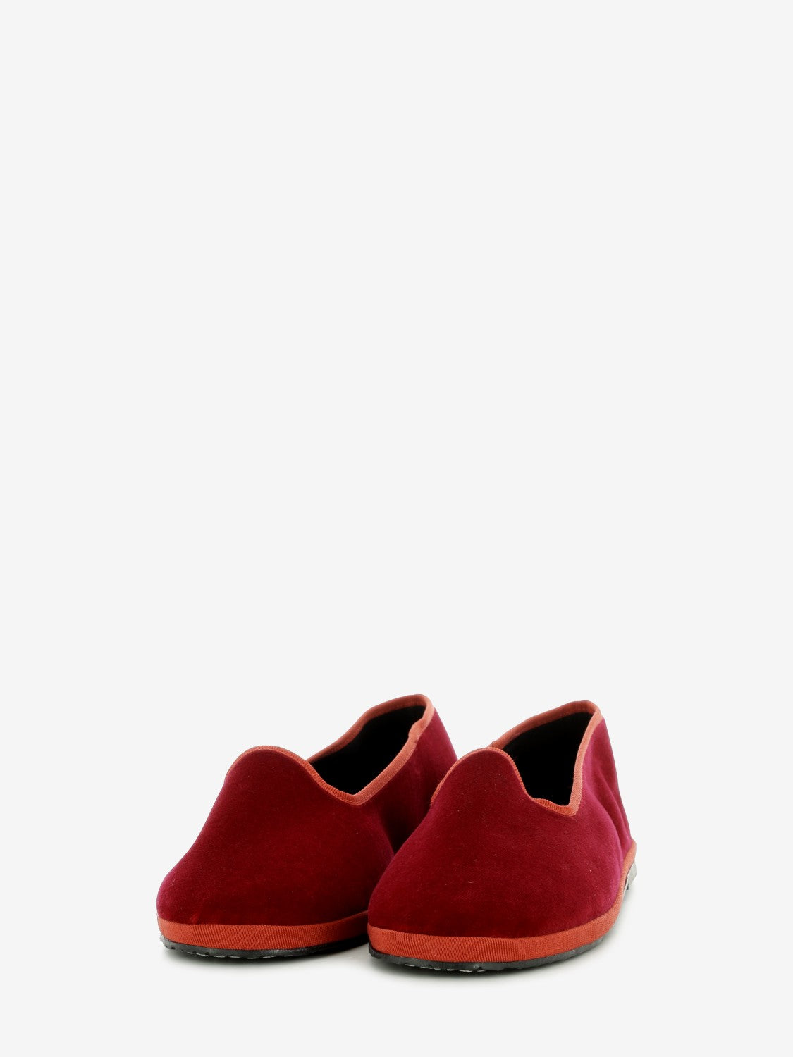 Friulana in velluto rosso