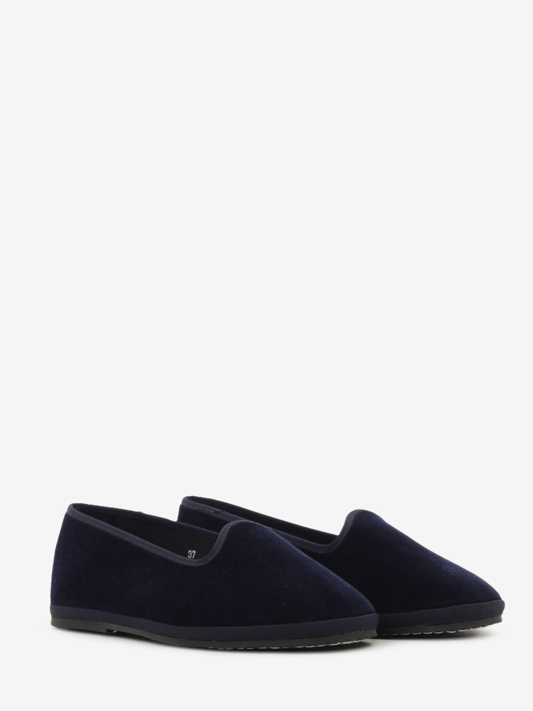 Friulane in velluto navy