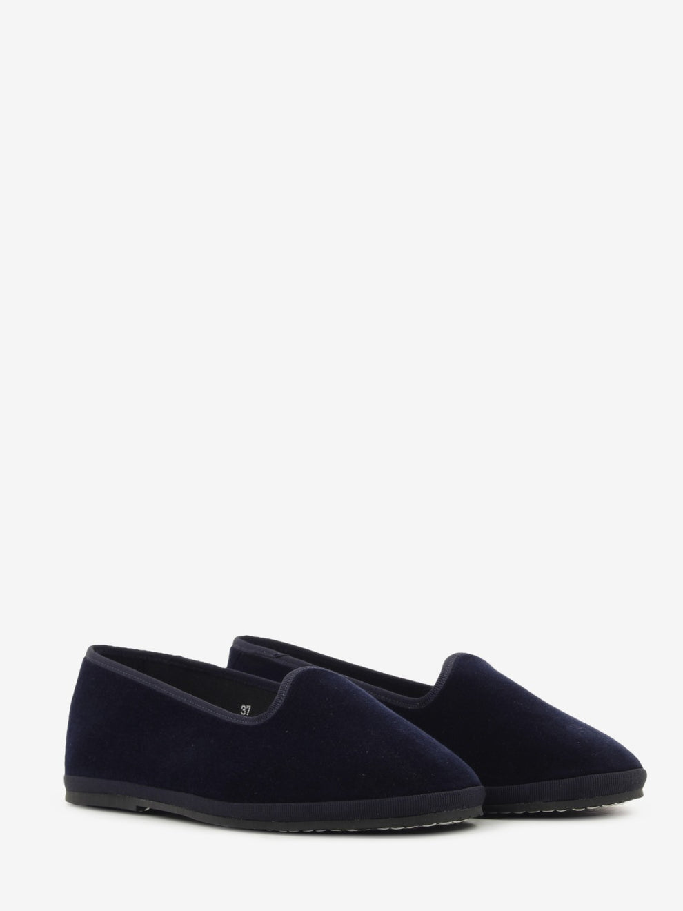 Friulane in velluto navy