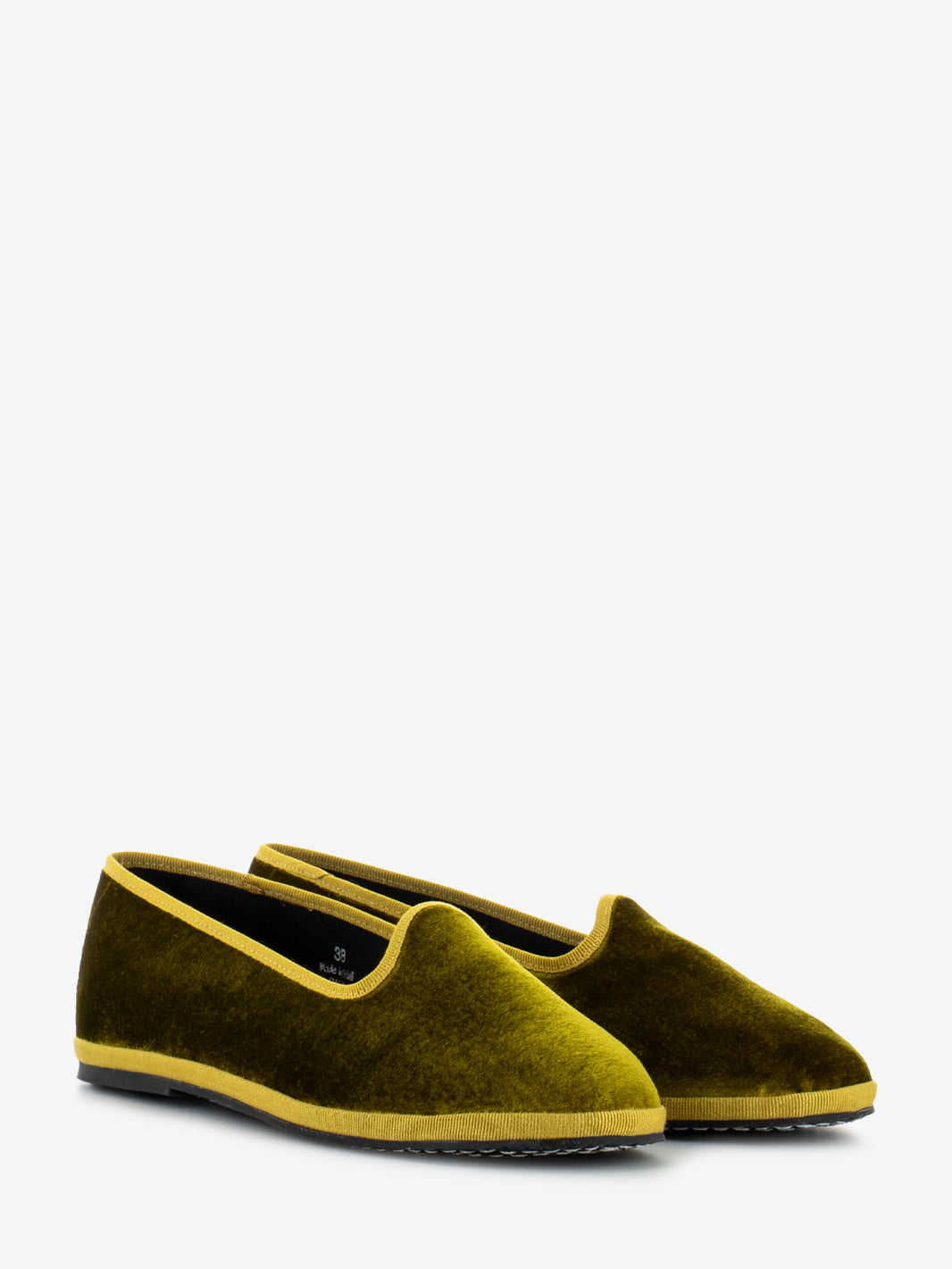 Friulane in mustard velvet
