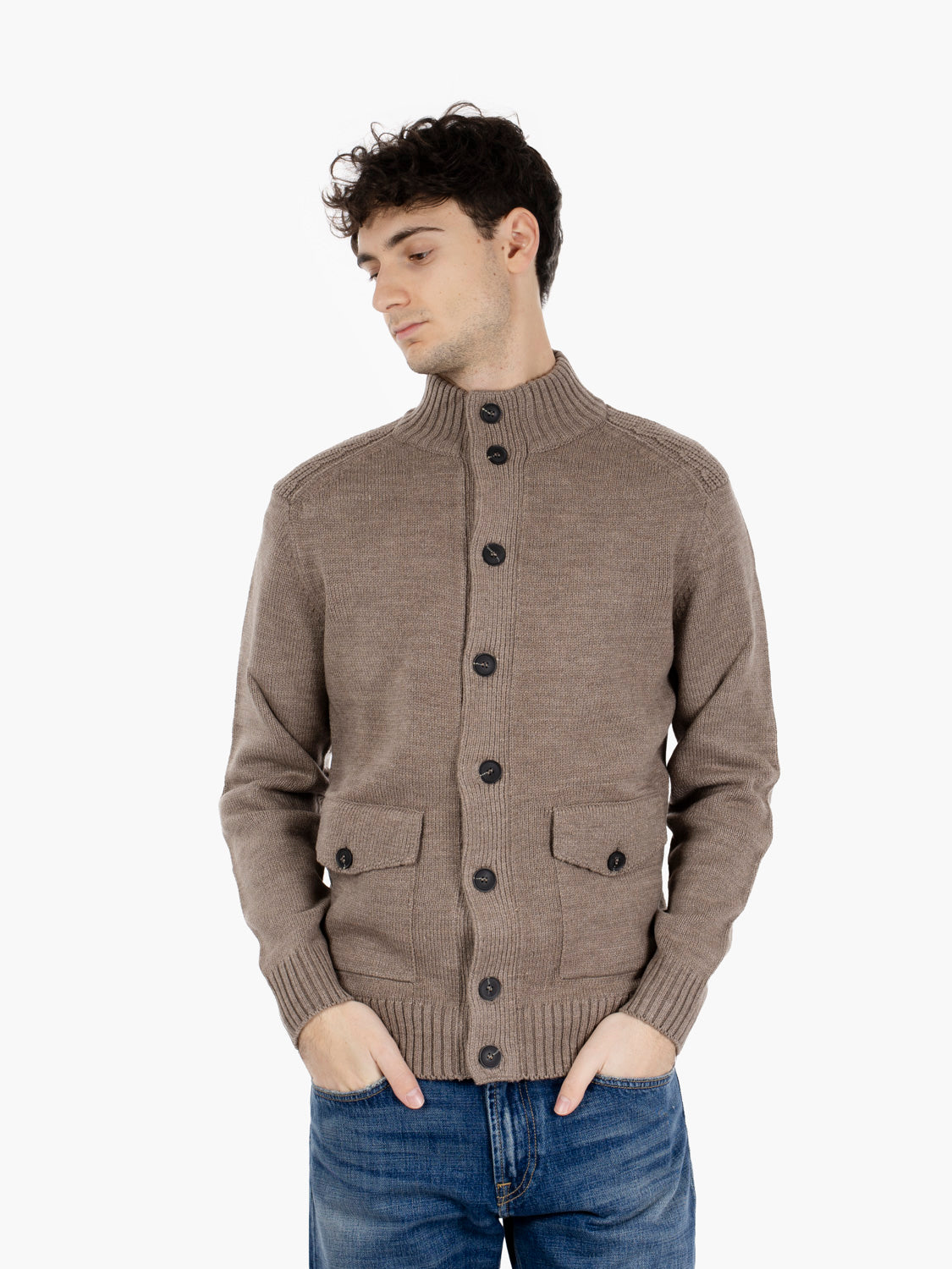 TURTLENECK JACKET WITH ROPE BUTTONS 4307225_610