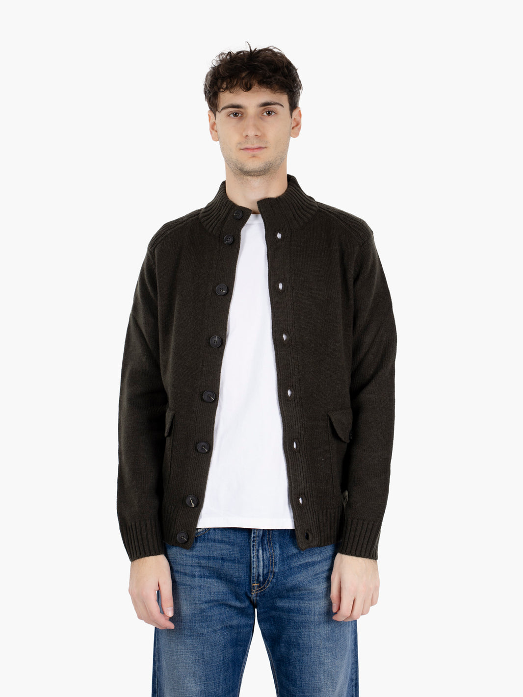 FOREST TURTLENECK JACKET WITH BUTTONS 4307225_327