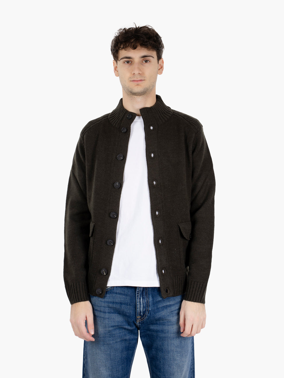 FOREST TURTLENECK JACKET WITH BUTTONS 4307225_327