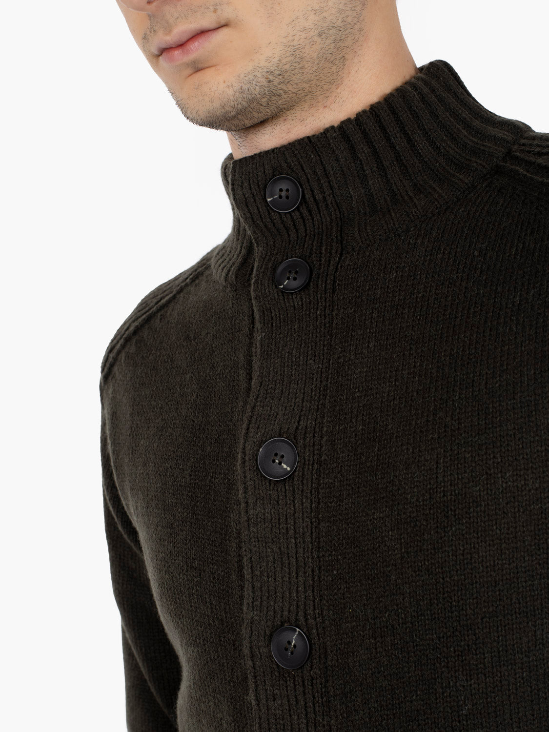 FOREST TURTLENECK JACKET WITH BUTTONS 4307225_327