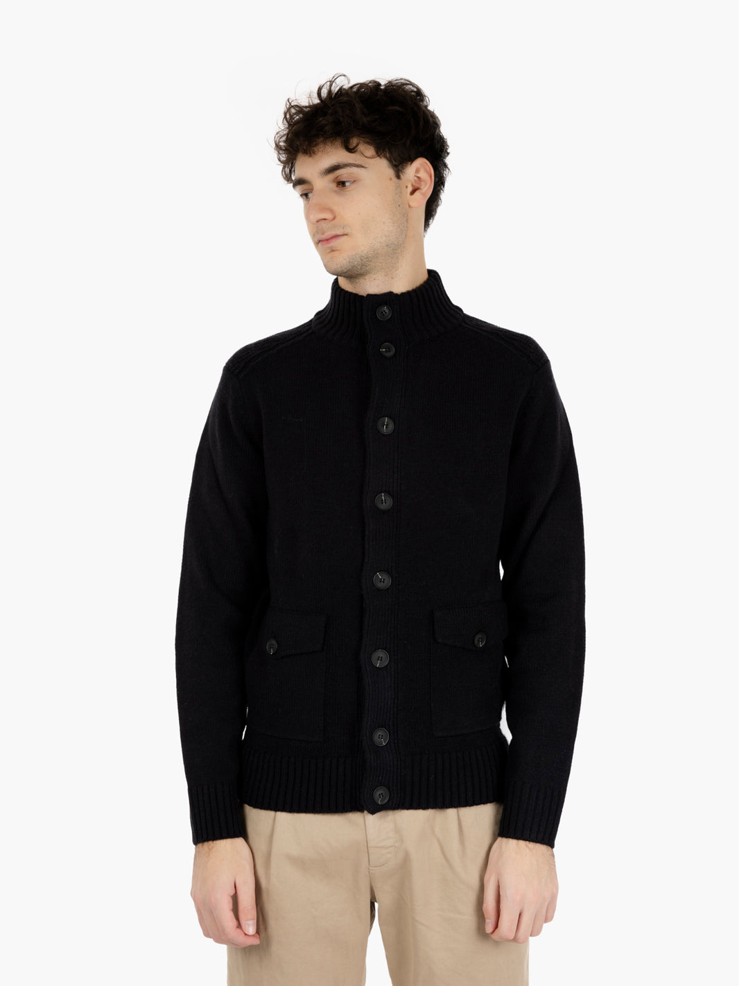 NIGHT BUTTON TURTLENECK JACKET 4307225_283