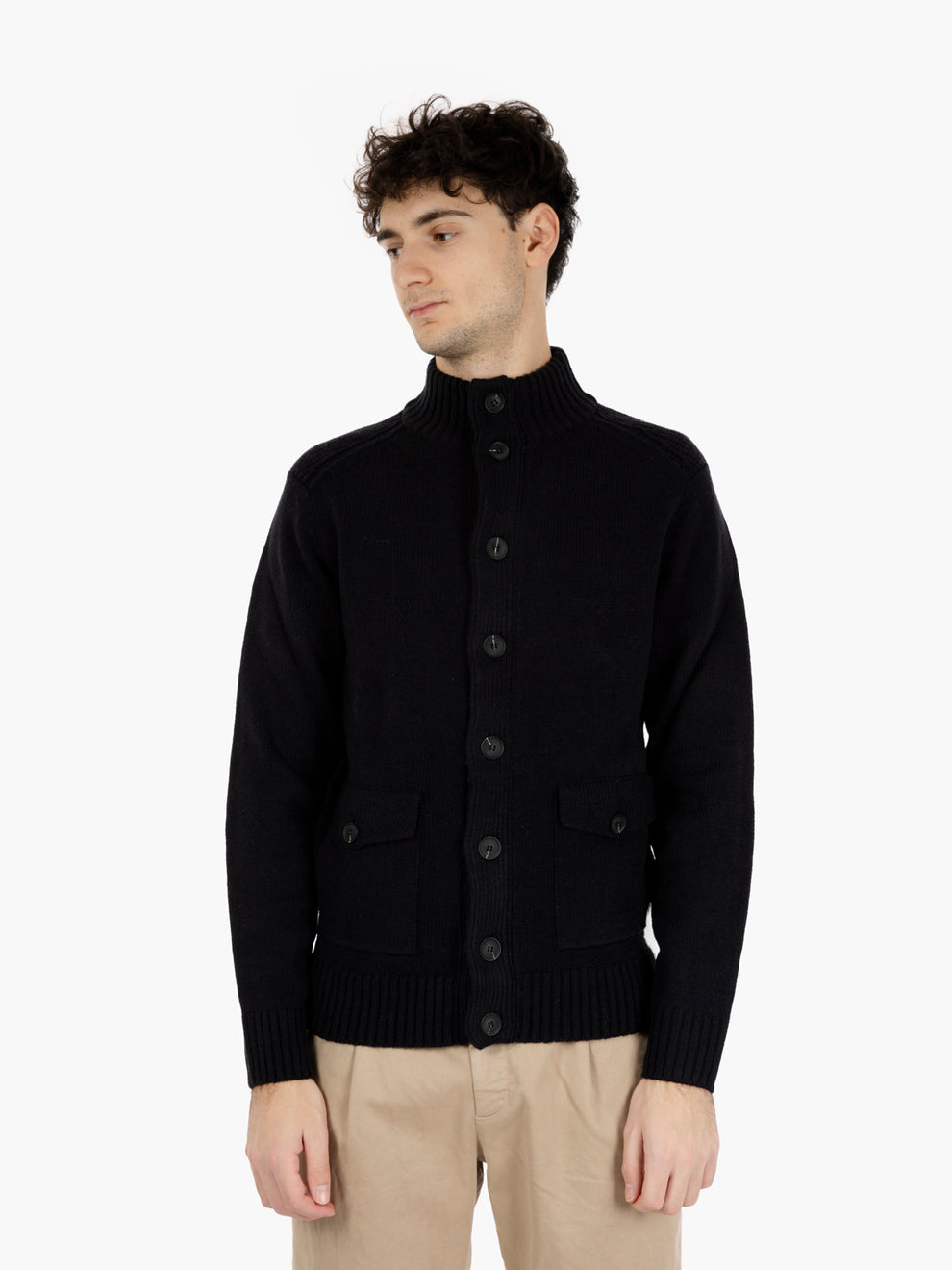 NIGHT BUTTON TURTLENECK JACKET 4307225_283