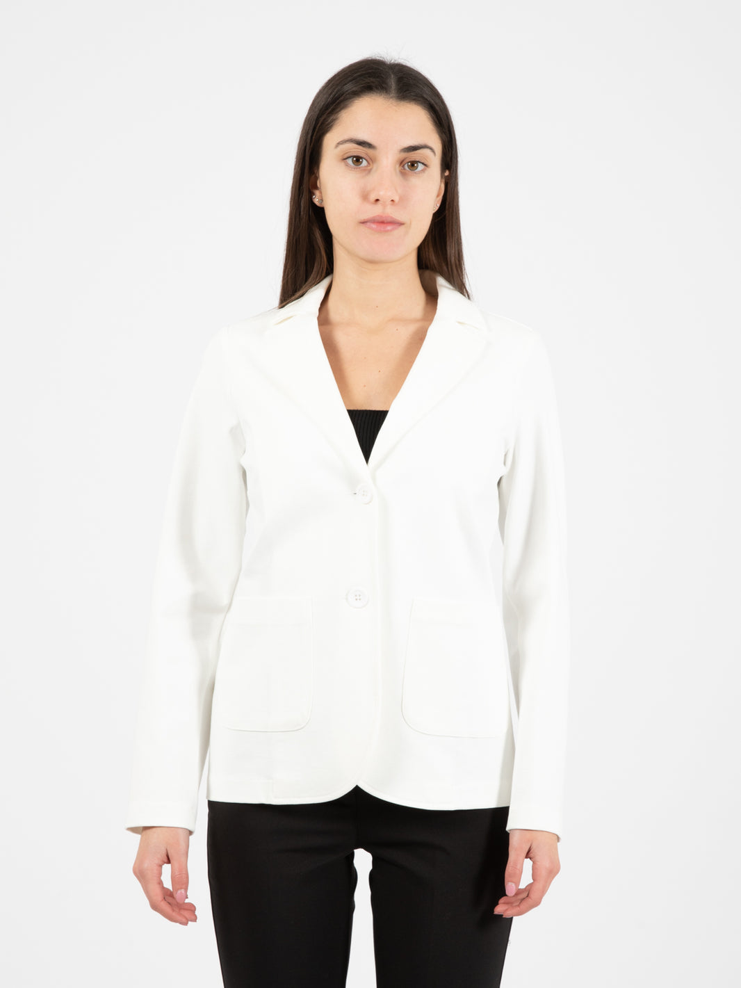 Giacca blazer Milano bianco