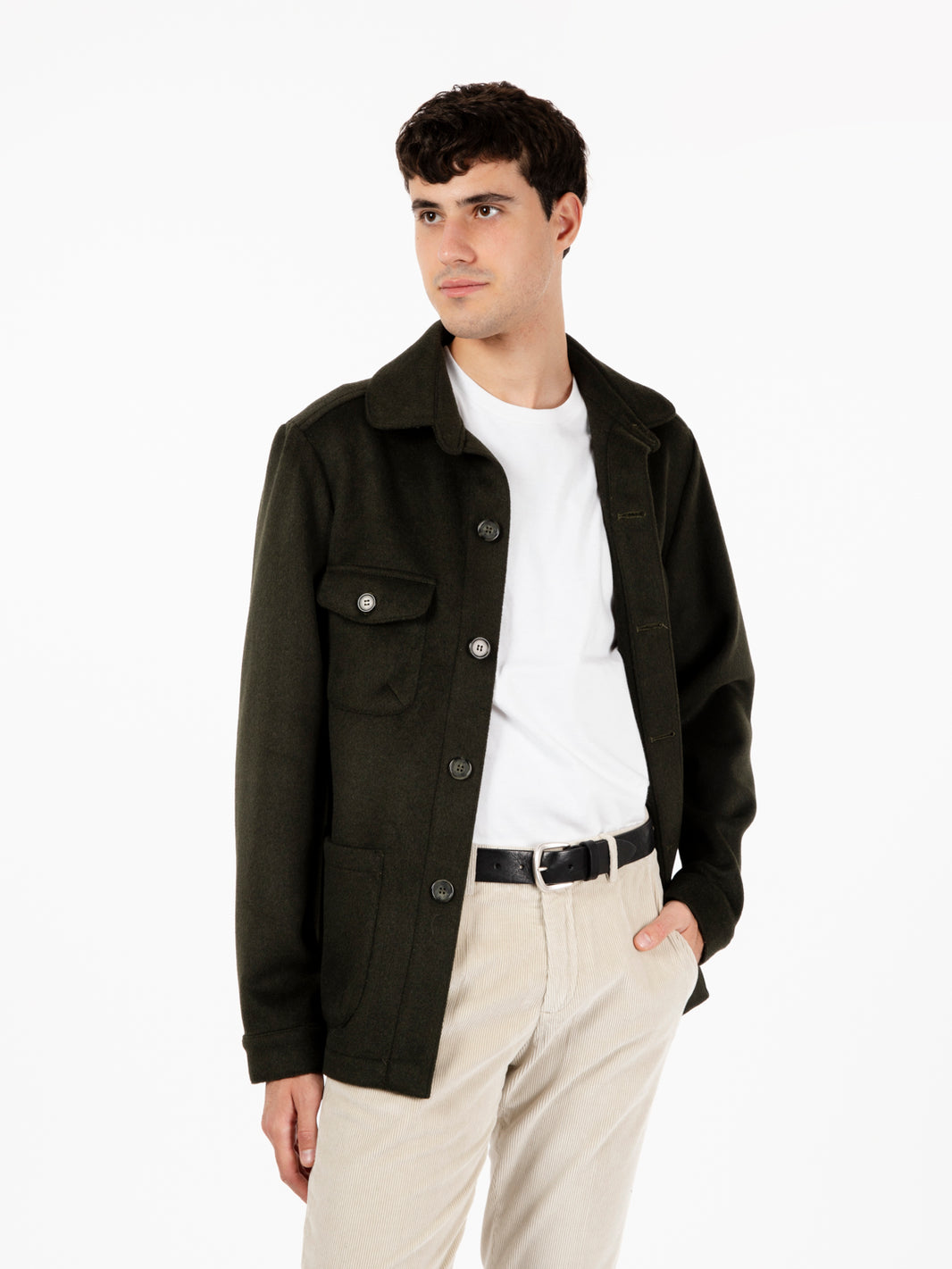 Green Courmayer cloth jacket