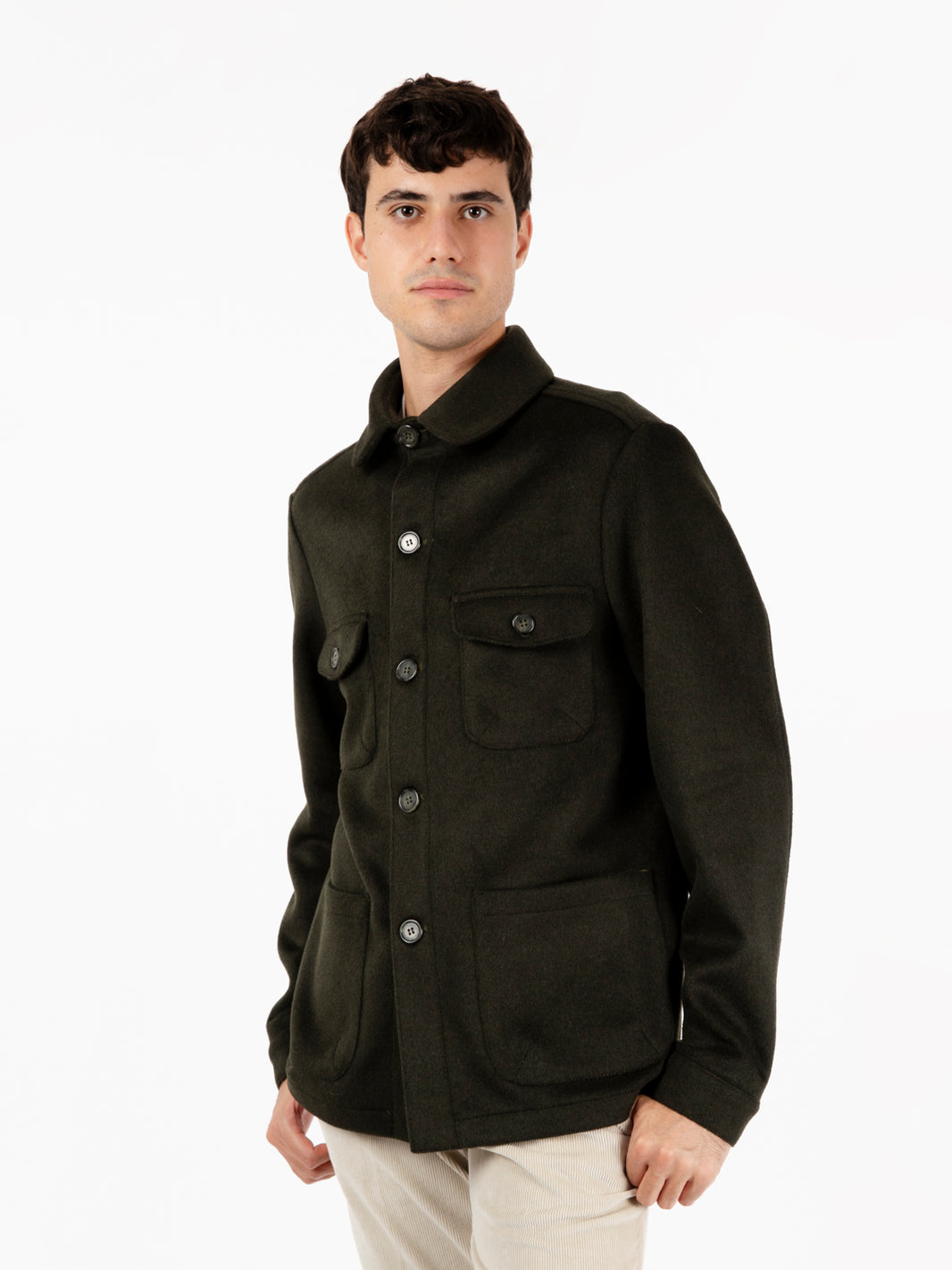 Green Courmayer cloth jacket